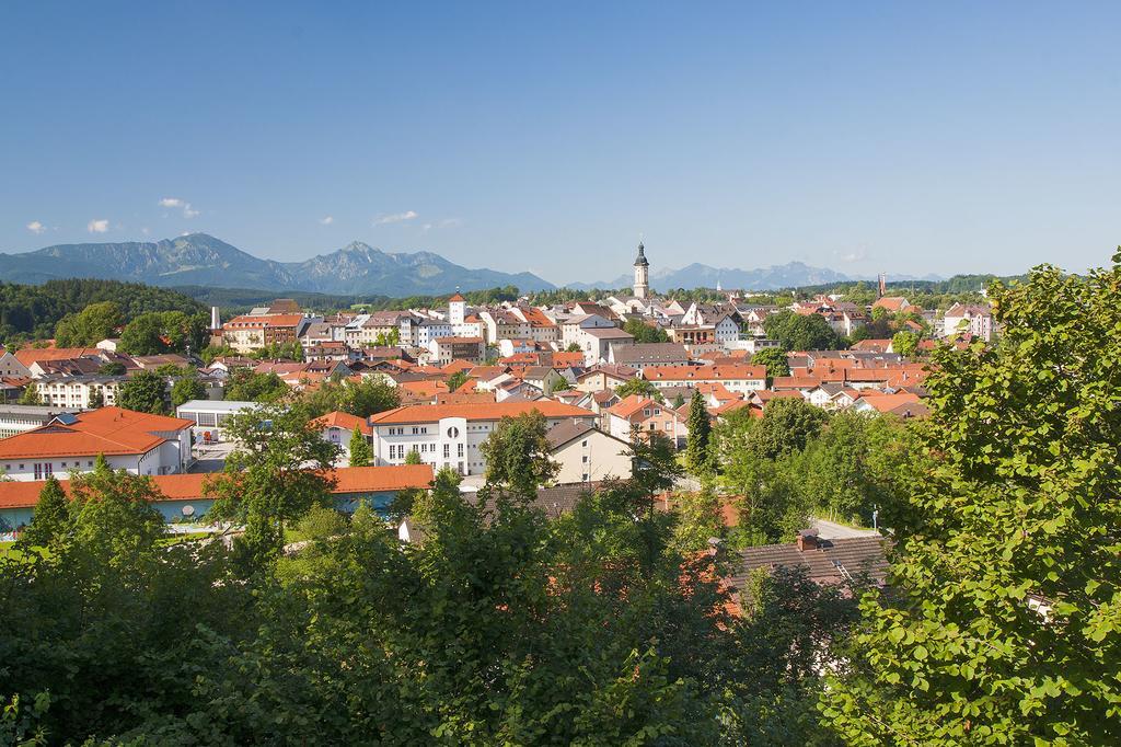 Ferienwohnung Stadtplatz 25 Traunstein Buitenkant foto